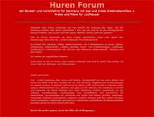 Tablet Screenshot of hurenforum.net